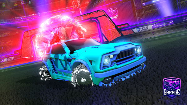 A Rocket League car design from Swat821