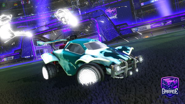 A Rocket League car design from Ibinkz