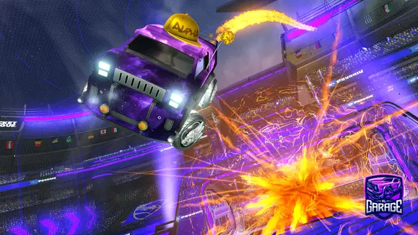 A Rocket League car design from Aclou10