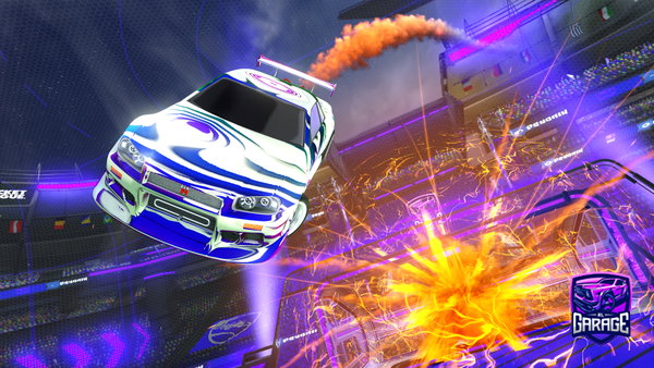 A Rocket League car design from PURRIN2ROB
