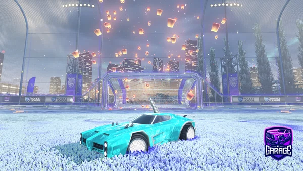 A Rocket League car design from lwhb