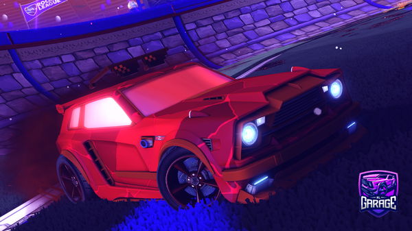 A Rocket League car design from JaiPanxho