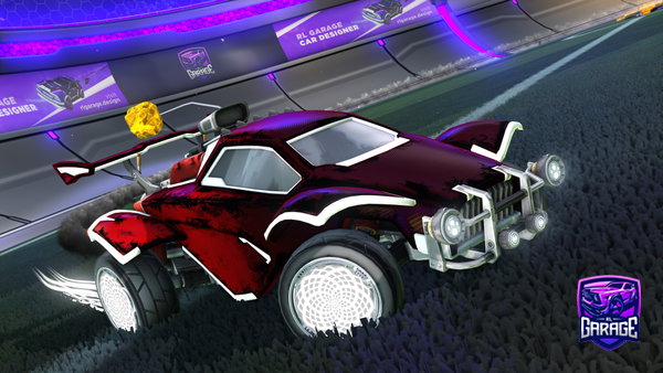 A Rocket League car design from akrhann