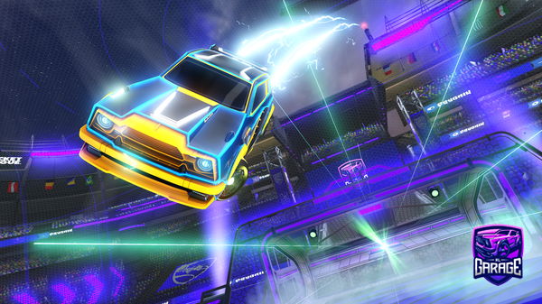 A Rocket League car design from Creepy3948