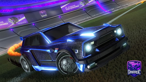 A Rocket League car design from Berneray