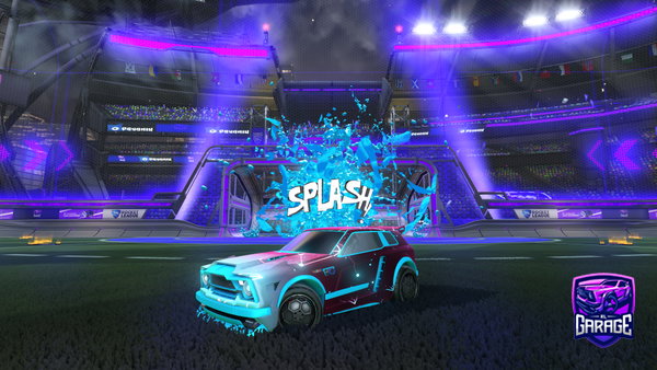 A Rocket League car design from Elinnnnnn