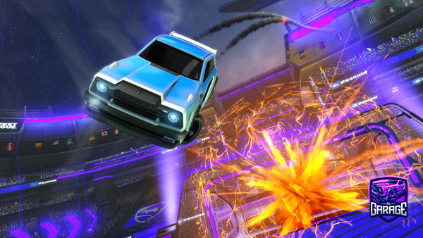A Rocket League car design from thomasgriff06