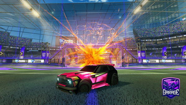 A Rocket League car design from Marcuddd
