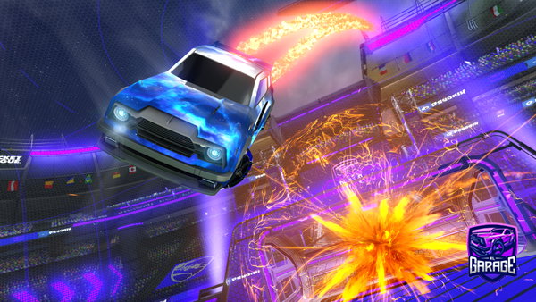 A Rocket League car design from DDudovsk