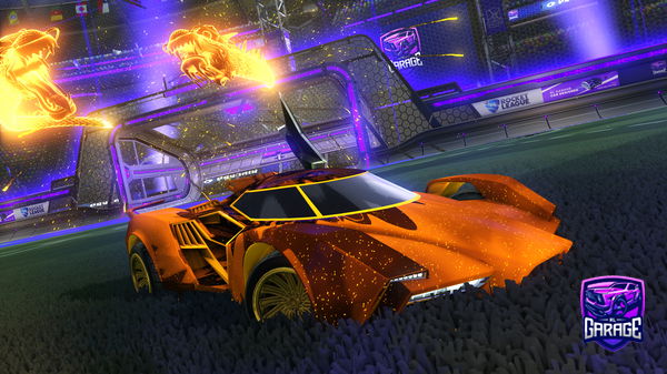 A Rocket League car design from Daea13000