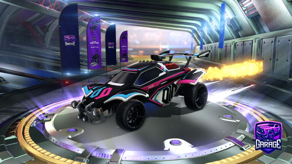 A Rocket League car design from Gupadre