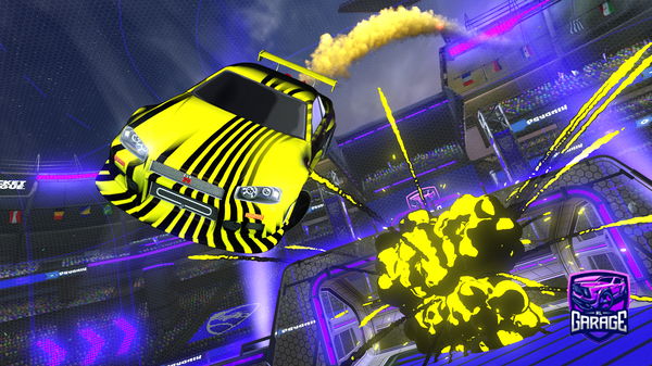 A Rocket League car design from Purple_god6674