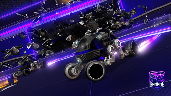 A Rocket League car design from W_a_v_y_y_y