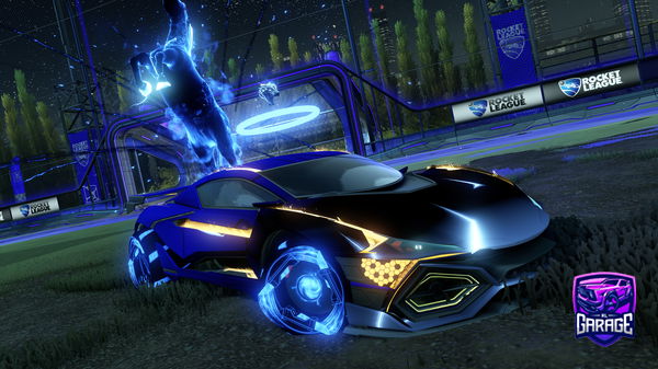 A Rocket League car design from MinoruTsubasa