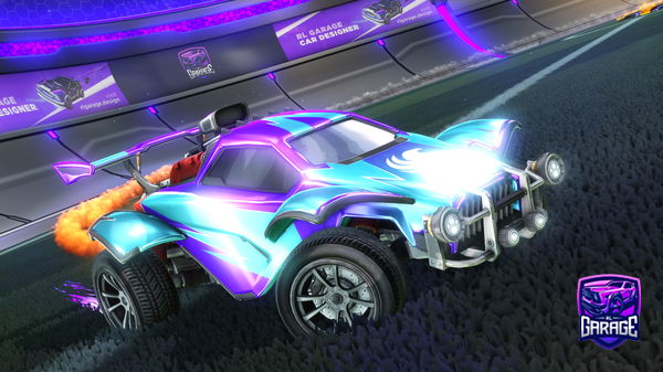 A Rocket League car design from itdxh