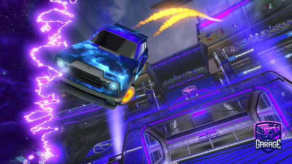 A Rocket League car design from Leonpeoples
