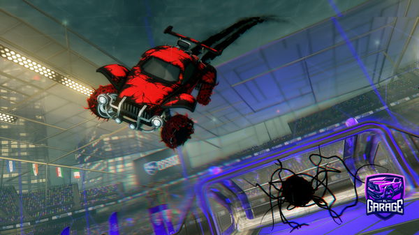 A Rocket League car design from Nitrox17