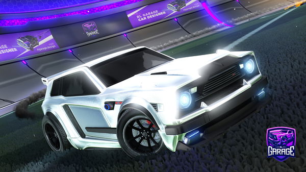 A Rocket League car design from Flashninja