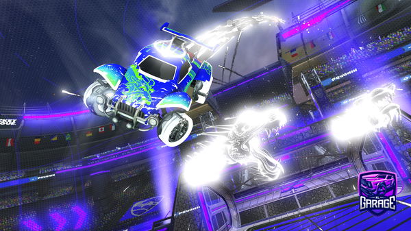 A Rocket League car design from PataCaesar