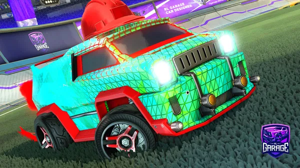 A Rocket League car design from Cristianghostx