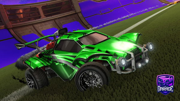 A Rocket League car design from Ags_Aspect