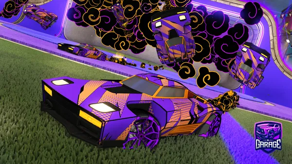 A Rocket League car design from irosario78