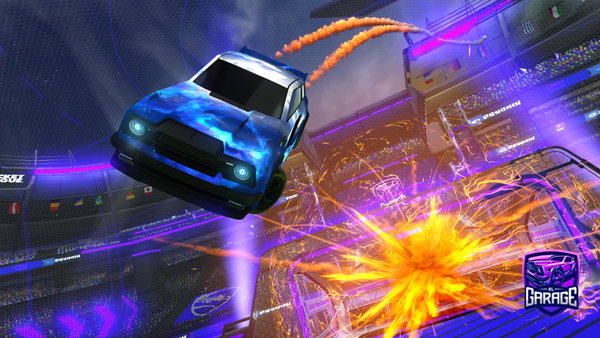A Rocket League car design from Chicken_susanoo