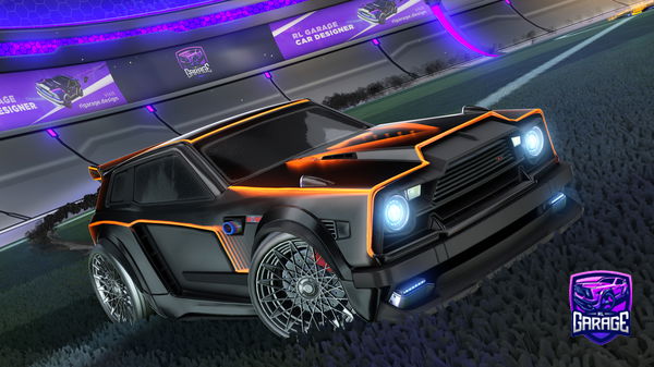 A Rocket League car design from DeepTerror42