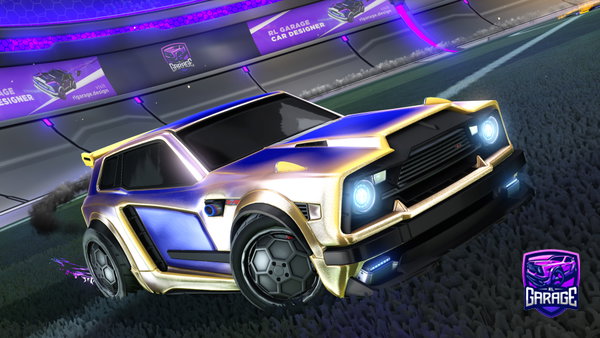 A Rocket League car design from SebbyGod48