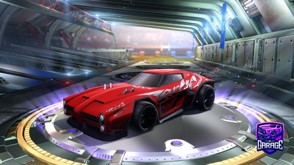 A Rocket League car design from 108