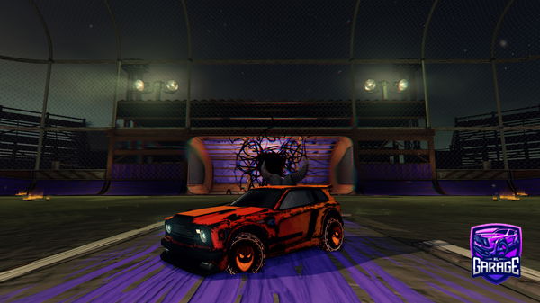 A Rocket League car design from Rocketfire22