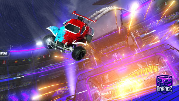 A Rocket League car design from gar-7