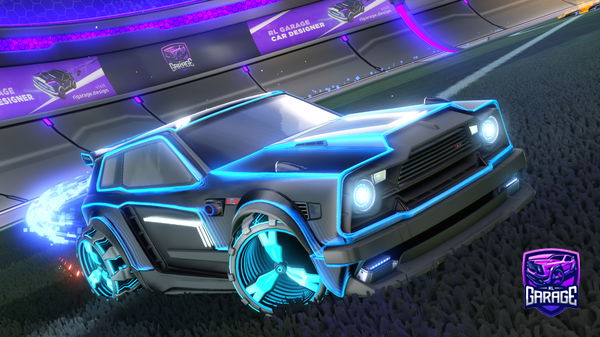 A Rocket League car design from Theduckrules