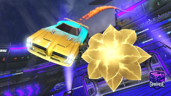 A Rocket League car design from OnajlikizHR