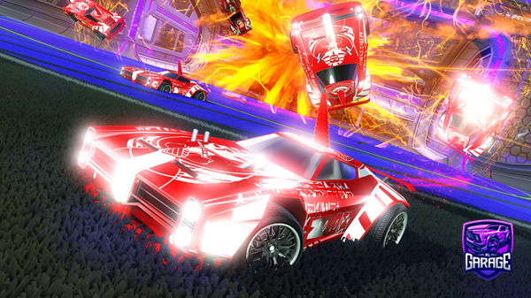 A Rocket League car design from vozify-rl