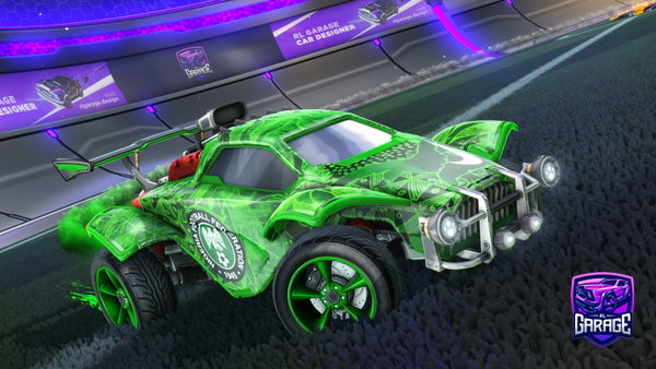 A Rocket League car design from WFC_NOXY