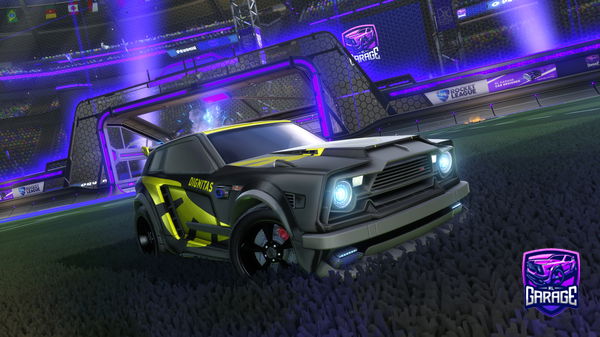 A Rocket League car design from Chrisfercas