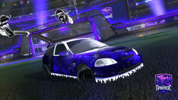 A Rocket League car design from MervStew