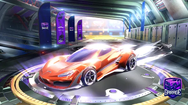 A Rocket League car design from vinicius1313