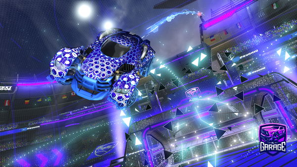 A Rocket League car design from CKXEditz