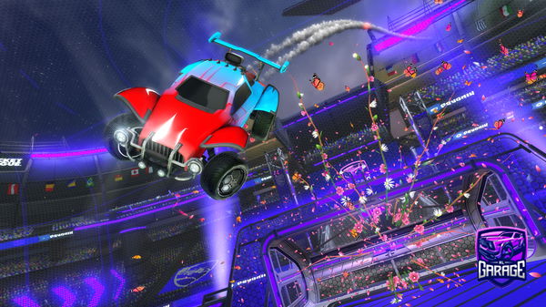 A Rocket League car design from LegendLucasYT