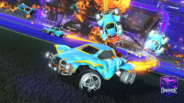 A Rocket League car design from Shooteo2313