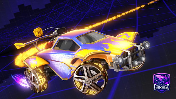 A Rocket League car design from papabaldas