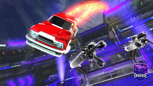 A Rocket League car design from Jiamisafooth