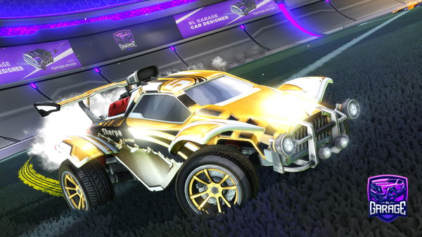 A Rocket League car design from Antlion456