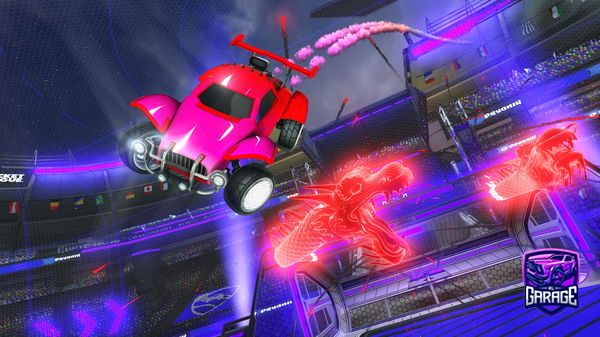 A Rocket League car design from fydeh