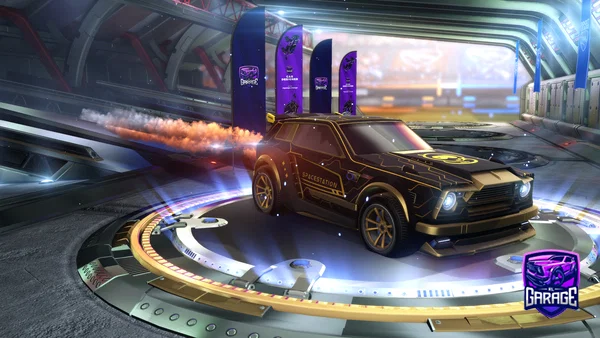 A Rocket League car design from SpacemanEv22
