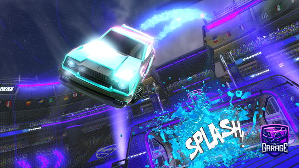 A Rocket League car design from Adriana_Romualdi