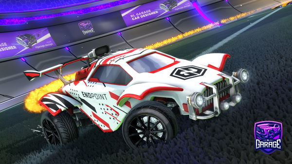 A Rocket League car design from Kulkija