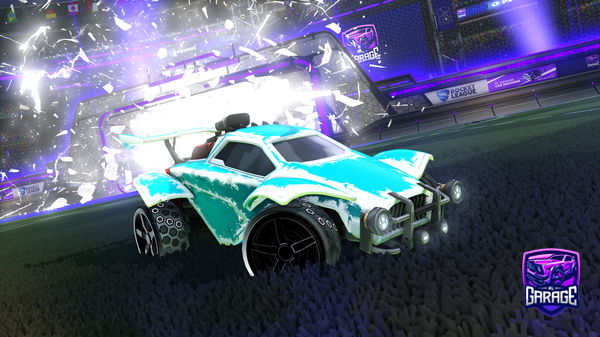 A Rocket League car design from LR7Q